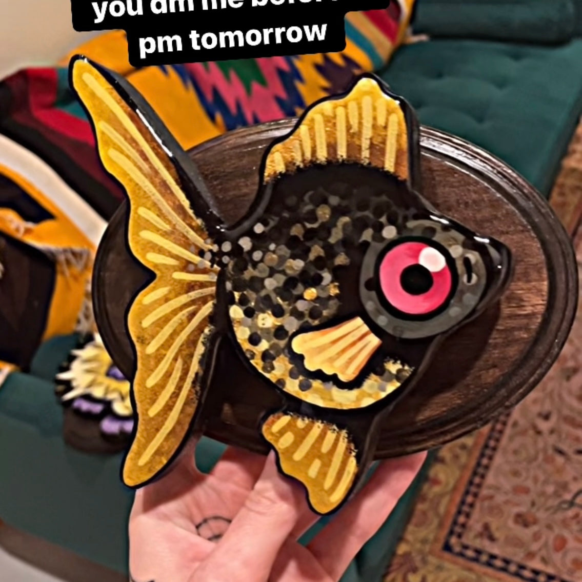 Black Goldfish!