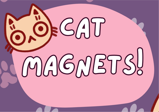 KITTY CAT MAGNET SETS!