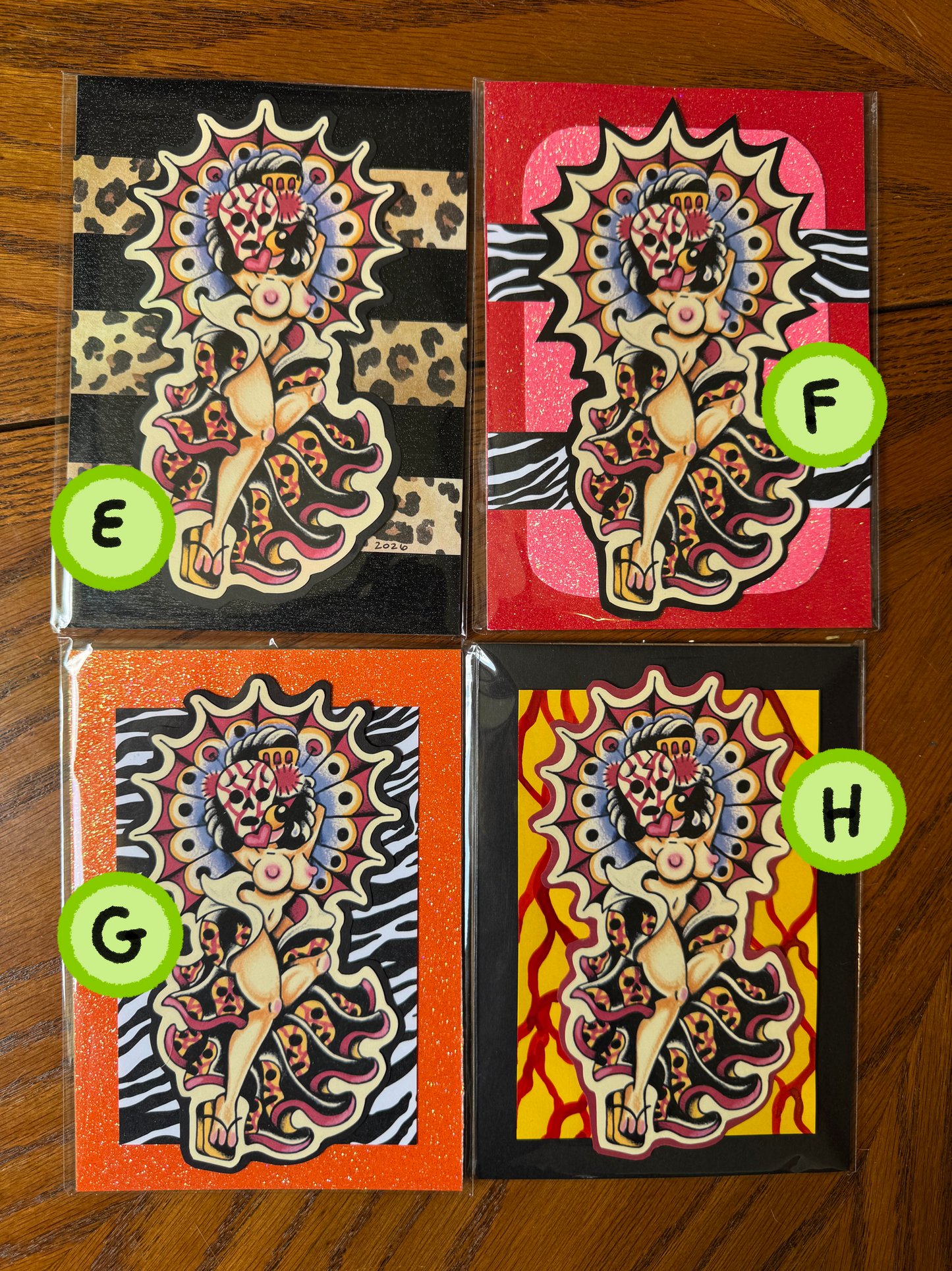 5x7 papercraft prints