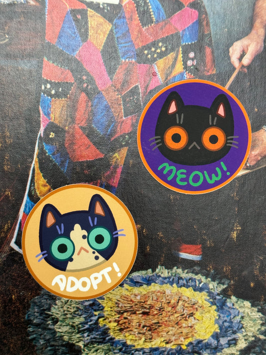 CAT STICKERS!