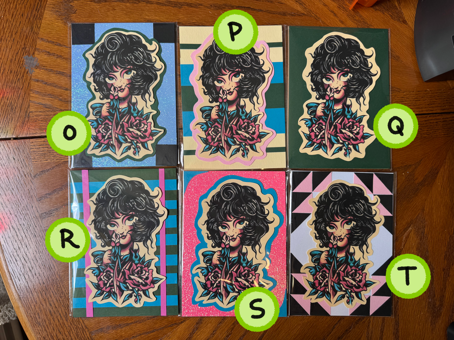 5x7 papercraft prints