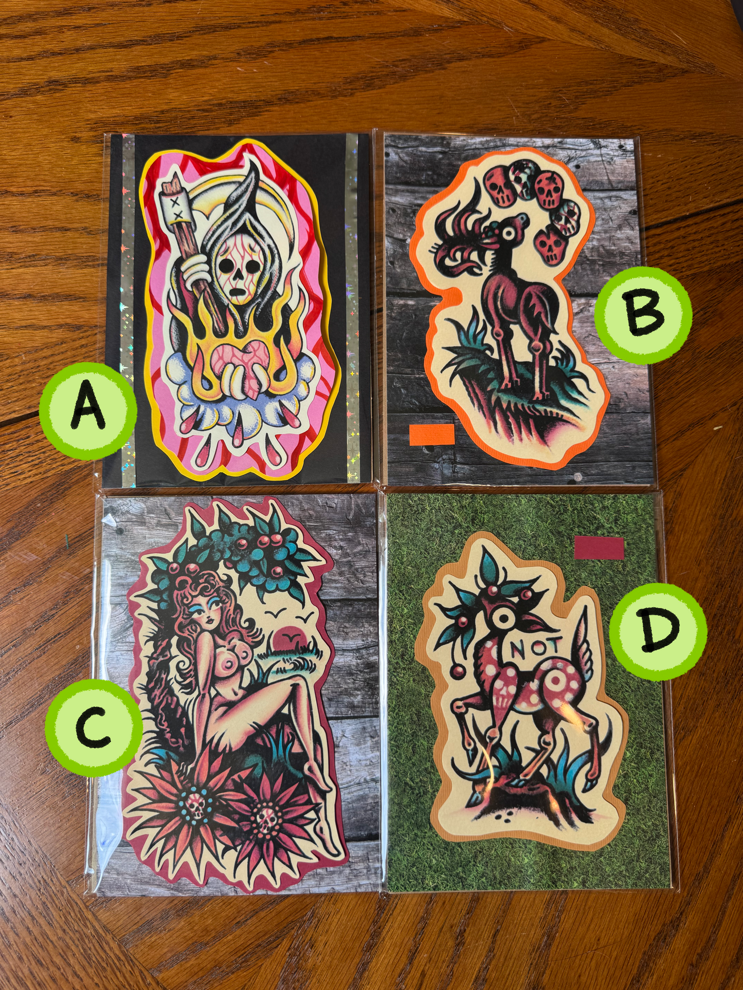 5x7 papercraft prints