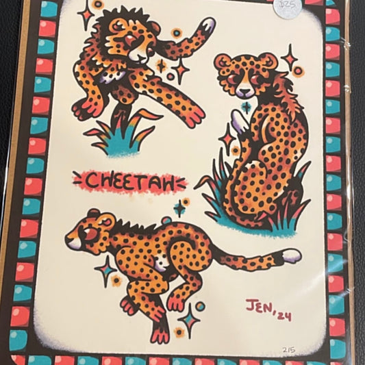 🐆 Cheetah Sheet 🐆